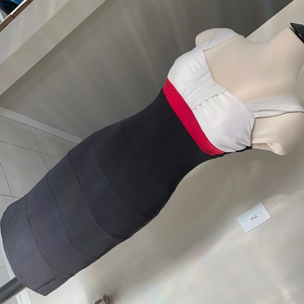 BodyCon Midi color block dress